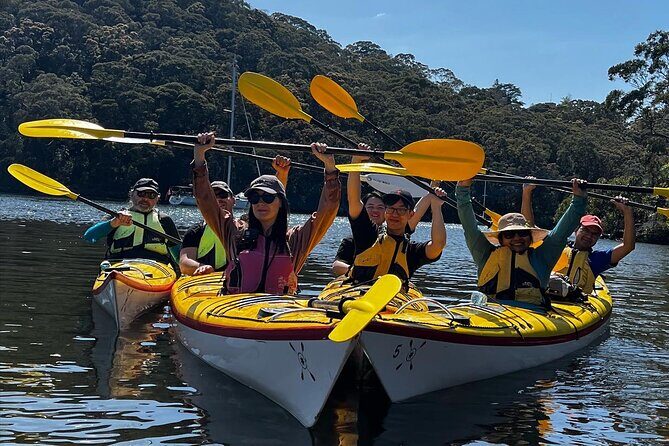 Cowan Creek Lunch paddle with Aboriginal rock art - Why this Hawkesbury river paddle feels like the right kind of Sydney day