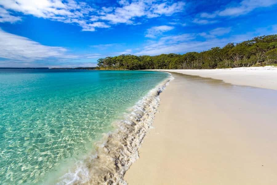 From Sydney: Jervis Bay Day Tour and Dolphin Watching Cruise - Hyams Beach and the White Sand Walk: what makes it special