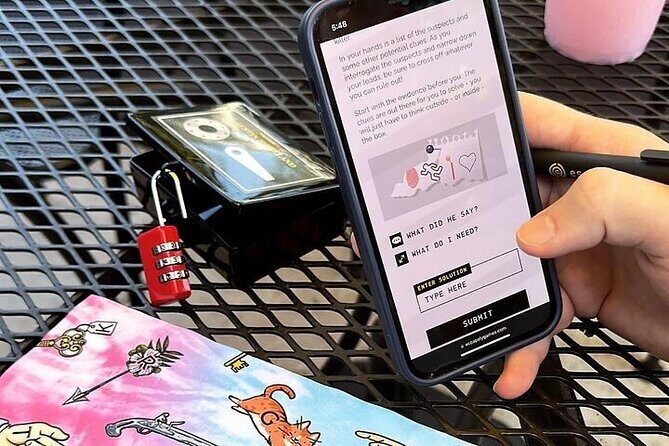 Outdoor Escape Room in Sydney Harbour - Solving the codes: how the app and game box work together