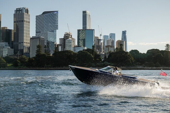 Private Sunset Cruise on Sydney Harbour for up to Four Guests - The 6:00 pm route: Barangaroo to the Harbour Bridge photo moment