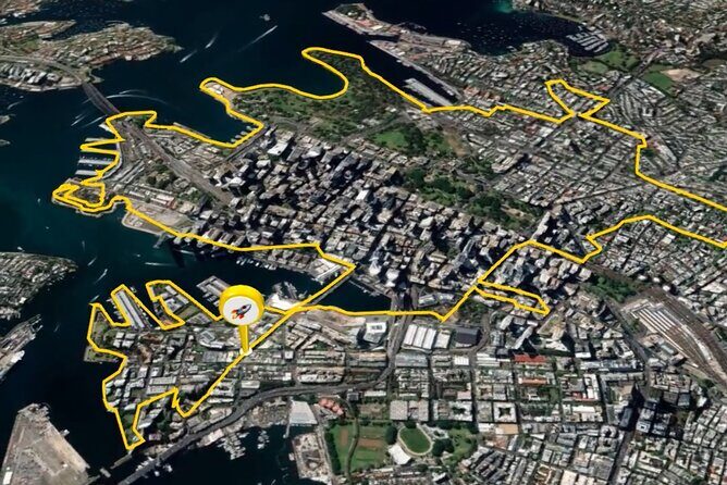 Self Guided Electric Bike Tour of Sydney - How the clockwise loop works in real life