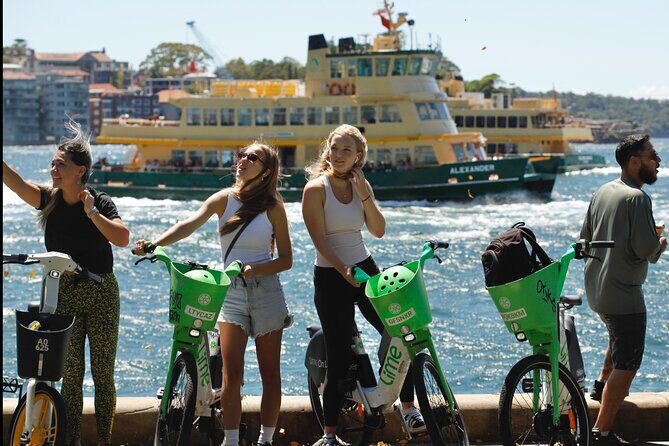 Self Guided Electric Bike Tour of Sydney - Opera House to Mrs Macquarie’s Chair: views plus a breather