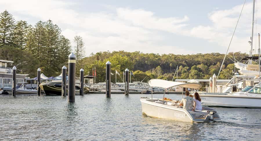 Sydney: Electric Boat Rental from The Spit, Mosman - Starting at D’Albora Marina, The Spit (Mosman)