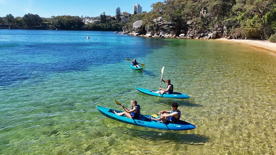 Sydney: Guided Kayak Taster Tour from Manly - Tow-Home in the Kayaks: Stress Less About the Finish