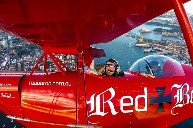 Sydney Harbour Joy Flight in the Pitts Special - The aerobatics: loops and rolls, and what to expect