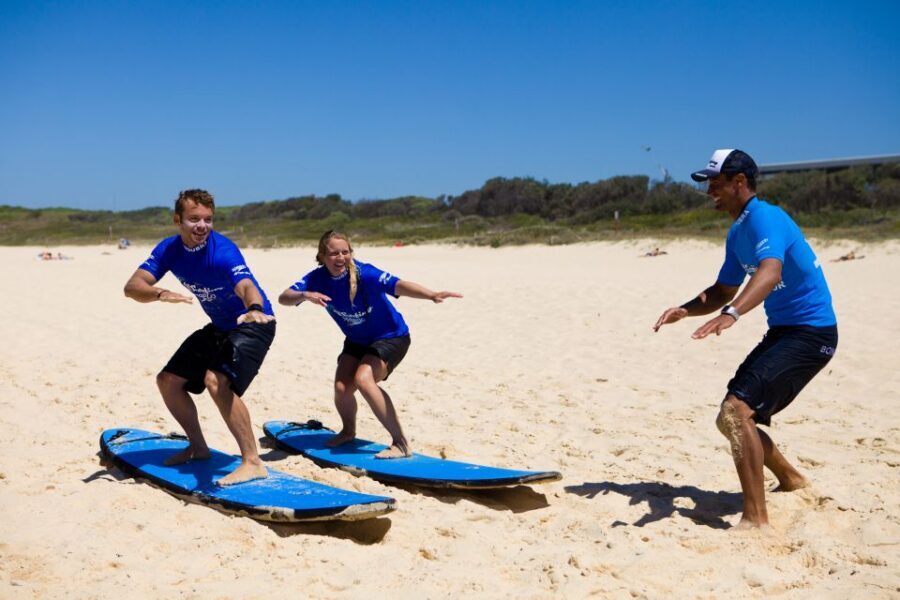 Sydney: Maroubra Surf Lesson - What’s actually included: soft board, warm wetsuit, and sun care
