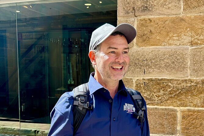Sydney Origin Story Walk in The Rocks - Playfair Street: preserved colonial buildings along a street you’d otherwise speed past