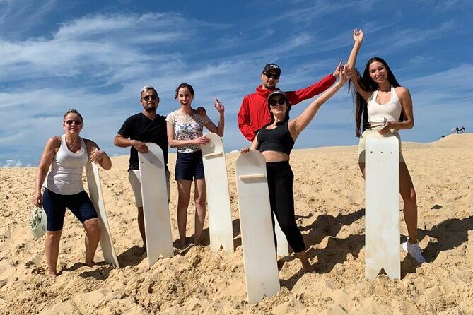 Sydney: Port Stephens Sandboarding, Dunes & Dolphin Cruise option - Mount Tomaree summit hike (Option B): 360° views for active legs