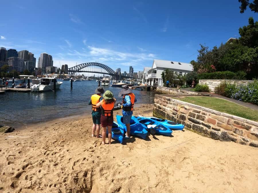 Sydney: Sunset Kayak - Opera & Harbour Bridge Tour (5p. max) - Pacing over 2 hours: how the time is used