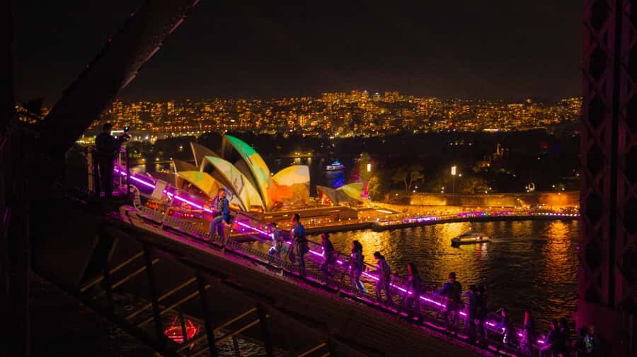 The Vivid Sydney BridgeClimb - Safety rules you should know before you book