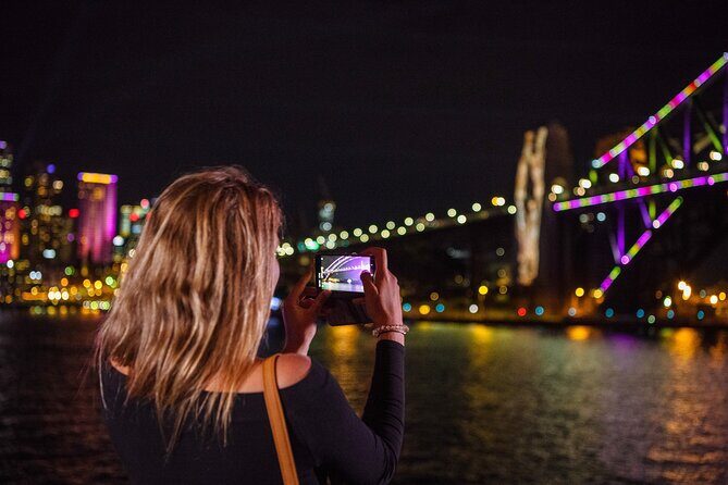 Vivid Sydney Lights and Fireworks Sightseeing Cruise - Departing from Captain Cook Cruises at King Street Wharf 1